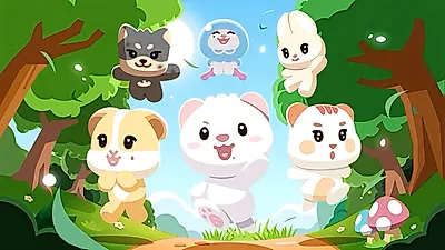 TWS Unveils Official Member Characters ‘TWIMI’… JIHOON is a Puppy in a Jellyfish Cloak