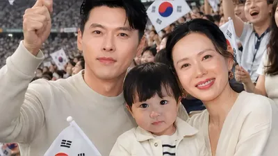 The truth behind the photos of Son Ye Jin and Hyun Bin's son... AI images created by fans