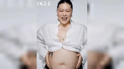 ペク・ジンギョン、106kg満腹のグラビア公開…下着姿でVogue撮影