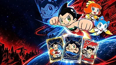 Rare-On expands into anime collectible cards with 'GO ASTRO BOY GO!' license, moving beyond sports