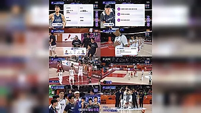 睽違12年重返決賽，韓國男子籃球以26分大勝伊朗