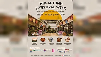 The Korean Chamber of Commerce in Hong Kong to host 'Mid-Autumn K-Festival Week' starting on the 21st for Chuseok