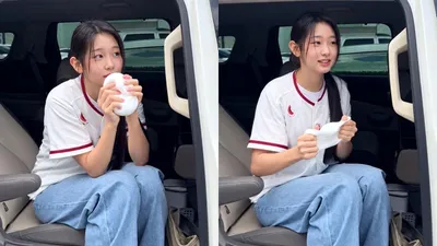Actress Seo Su-min's First Ceremonial Pitch as a Rookie Debuting Less Than 100 Days Ago... Nervous Appearance Draws Attention