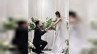 Season 23 Ok-sun ties the knot with Mr. Kang in a quiet family wedding