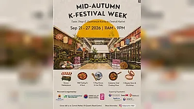 The Korean Chamber of Commerce in Hong Kong to host 'Mid-Autumn K-Festival Week' starting on the 21st for Chuseok