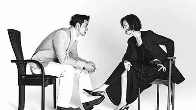 Ryu Hye-young and Nam Yoon-su star in Cosmopolitan November pictorial